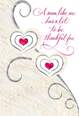 Lace Double Hearts Valentine's Day Card, , large image number 1