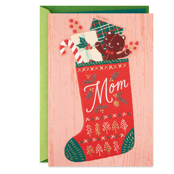 Comfort and Joy Christmas Card for Mom