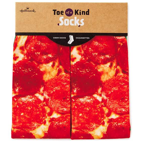 Pepperoni Pizza Toe of a Kind Socks, , large image number 2