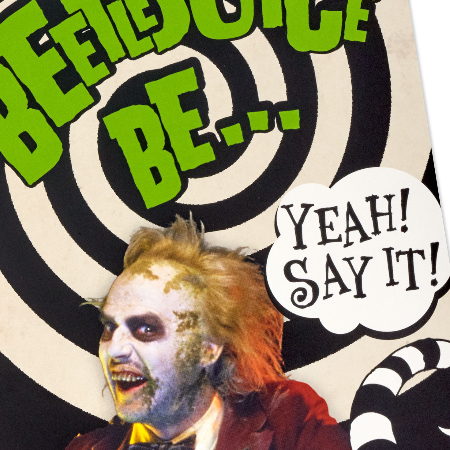 Beetlejuice™ Say It's Happy Funny Musical Halloween Card for only USD 5.99 | Hallmark