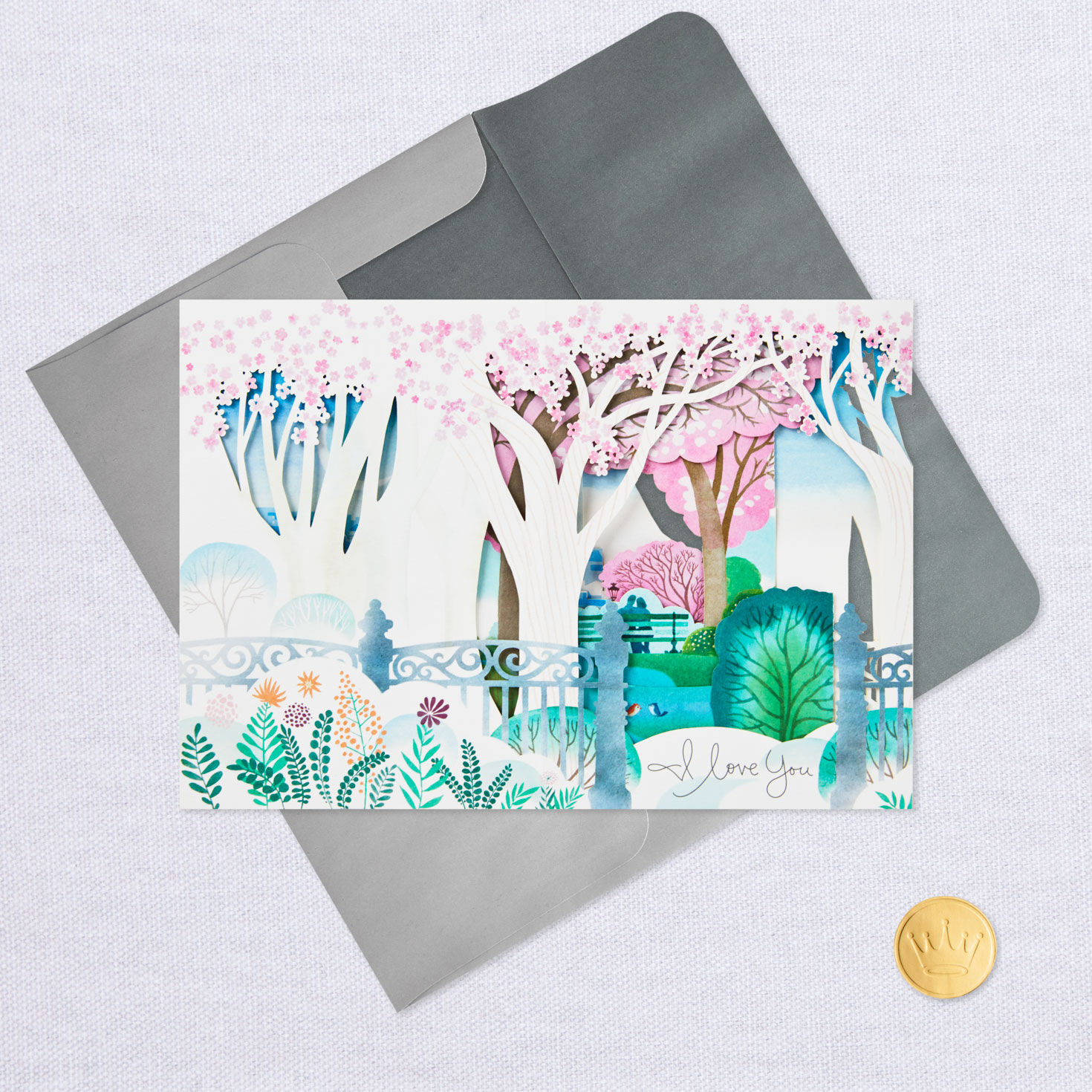 My Love Romantic Eiffel Tower 3D Pop-Up Anniversary Card for only USD 8.99 | Hallmark