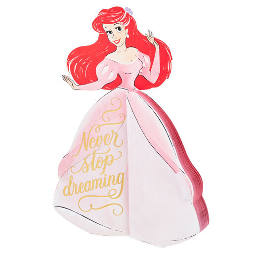 Disney The Little Mermaid Ariel Amazing You Honeycomb 3D Pop-Up Card, 