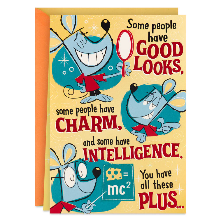 You Have It All Funny Pop-Up Birthday Card From Both