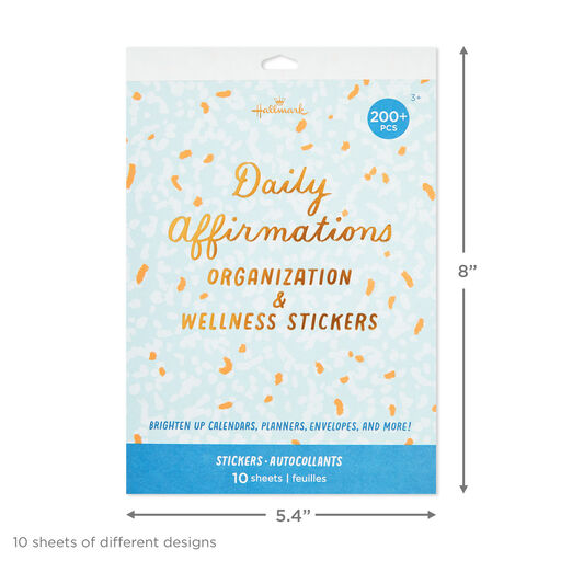 Pastel Designs and Mini Mantras Sticker Pad, 