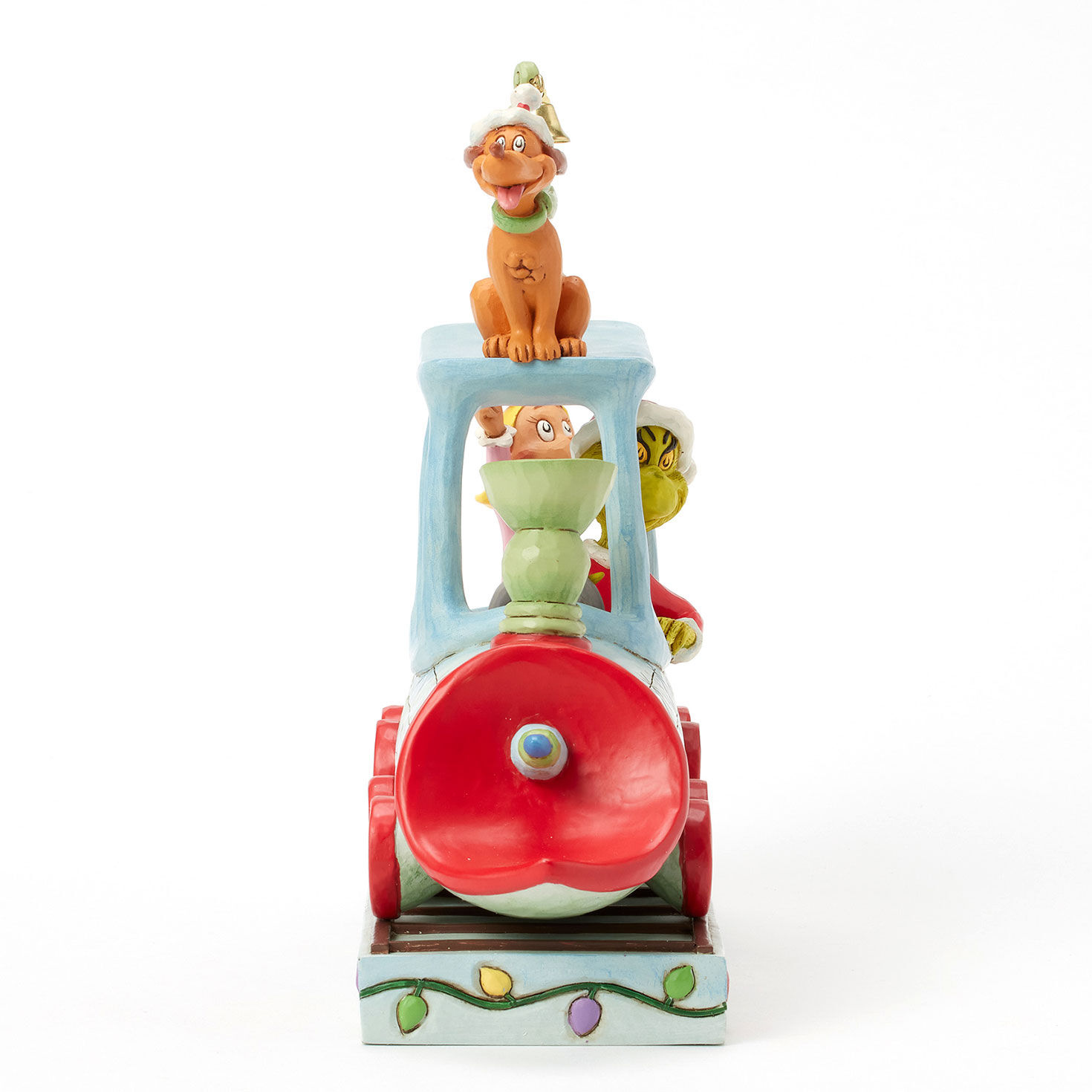 Jim Shore Grinch, Max and Cindy Lou on Train Figurine, 9.1" for only USD 99.99 | Hallmark