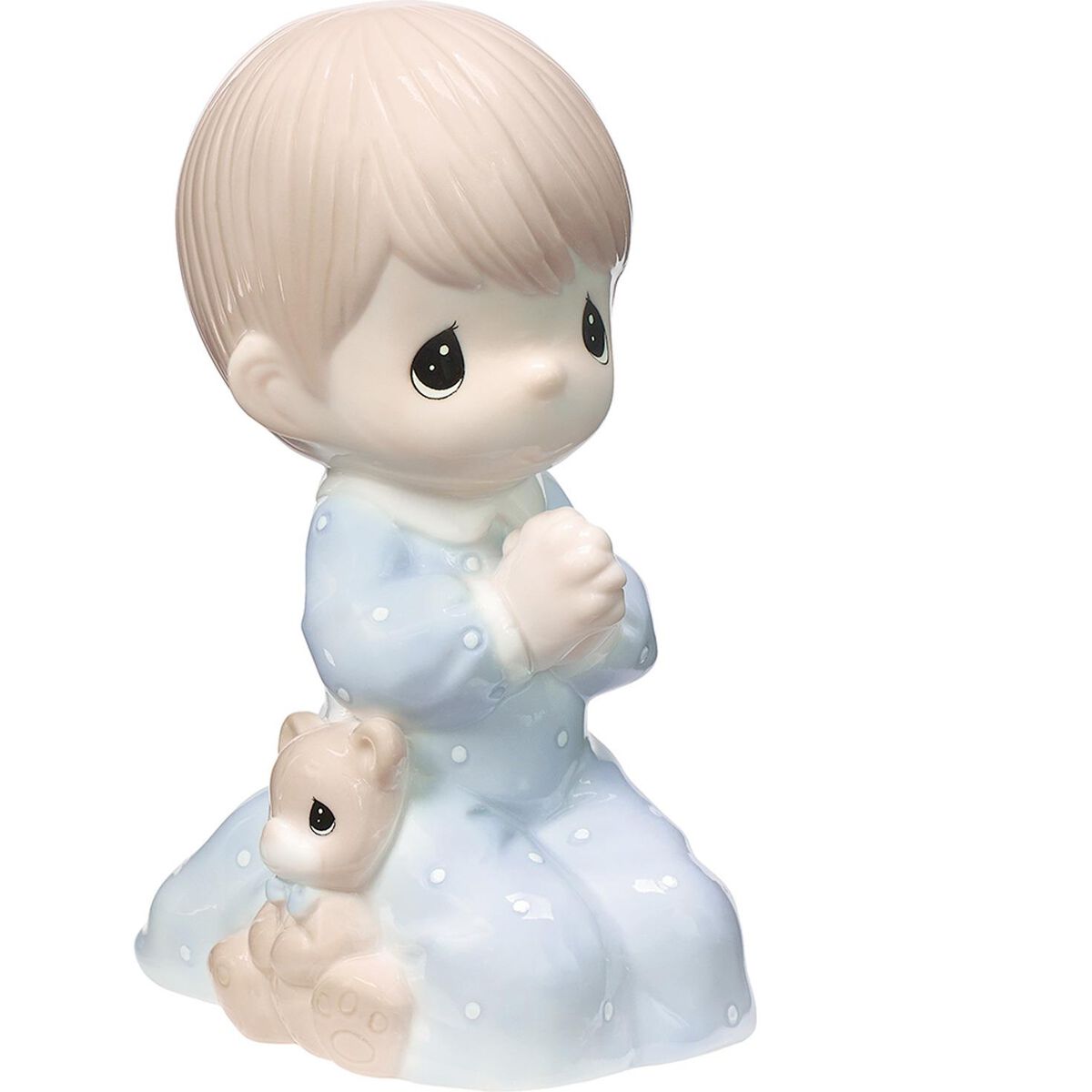 Precious Moments Praying Boy Porcelain LED Night Light Lighting