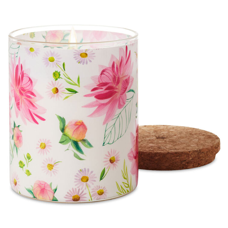 Dahlia and Jasmine Scented 2-Wick Jar Candle, 14.5 oz., , large image number 2