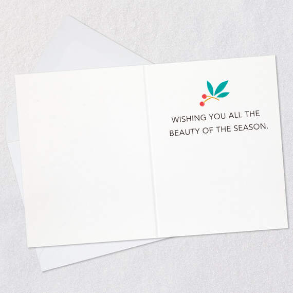 3.25" Mini Cardinal Beauty of the Season Christmas Card, , large image number 4
