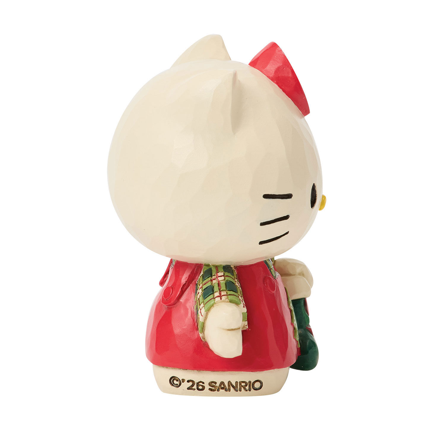 Small Jim Shore Hello Kitty Holiday Statue side image number 4