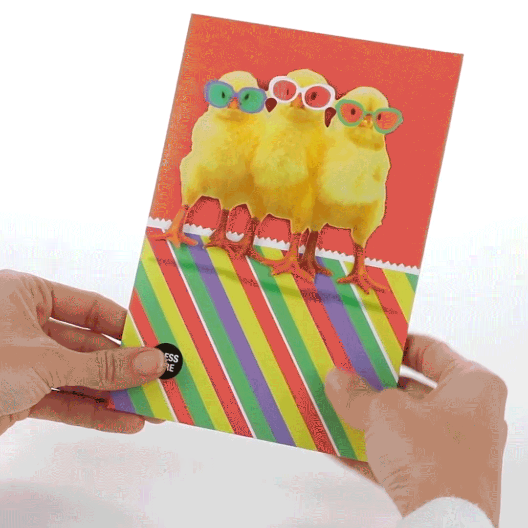 Chicken Dance Funny Easter Card With Music and Motion  image number 2