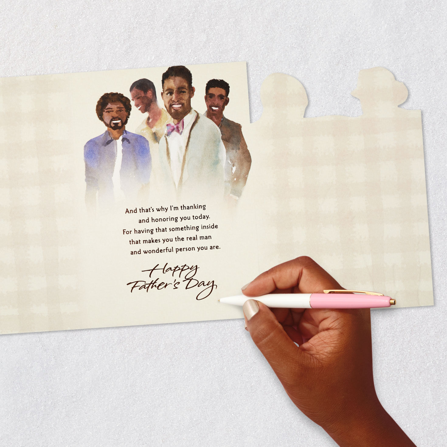 You're a Real Man and Wonderful Person Father's Day Card for only USD 4.59 | Hallmark