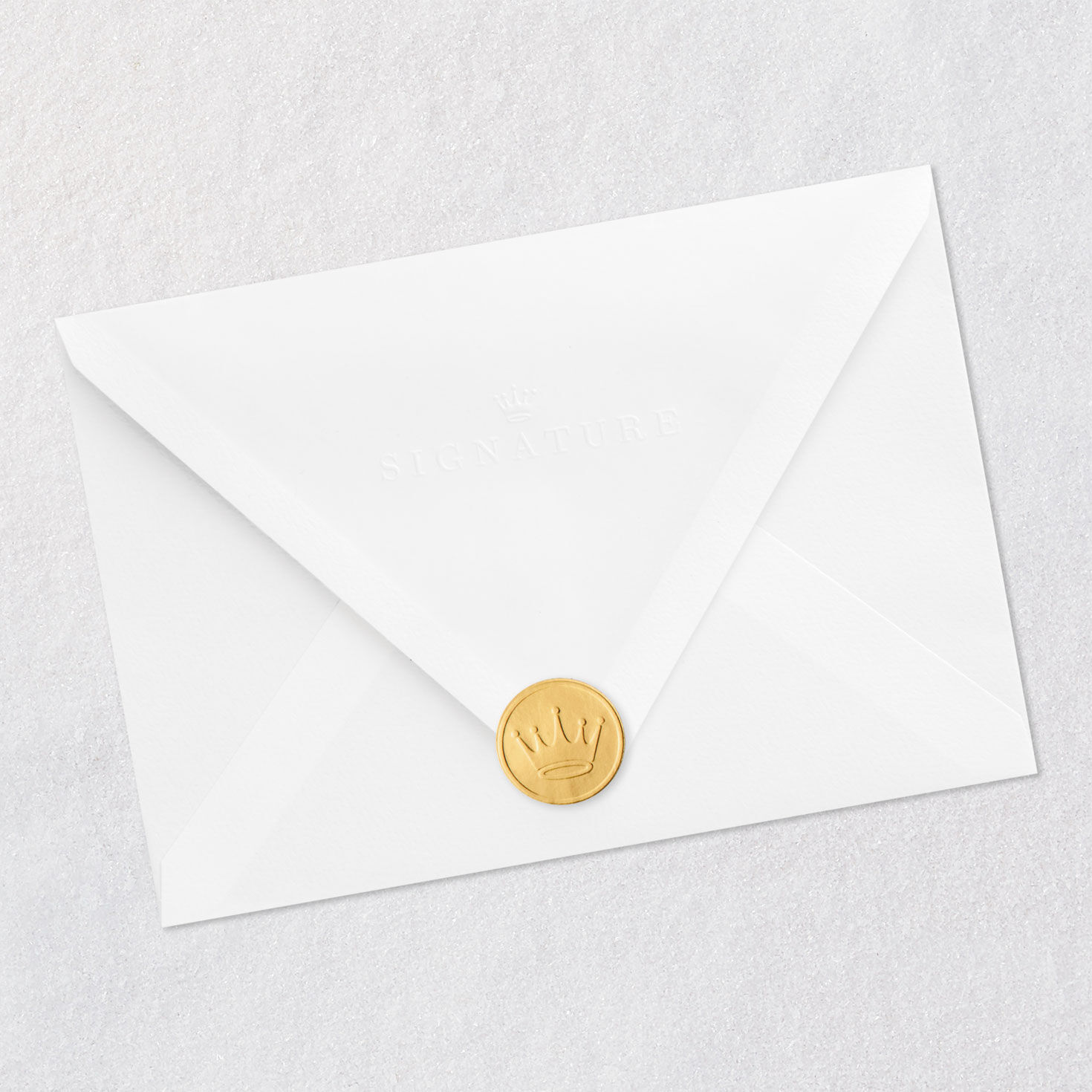 Yellow and Gold Butterflies Sympathy Card Envelope Back with Seal image number 8