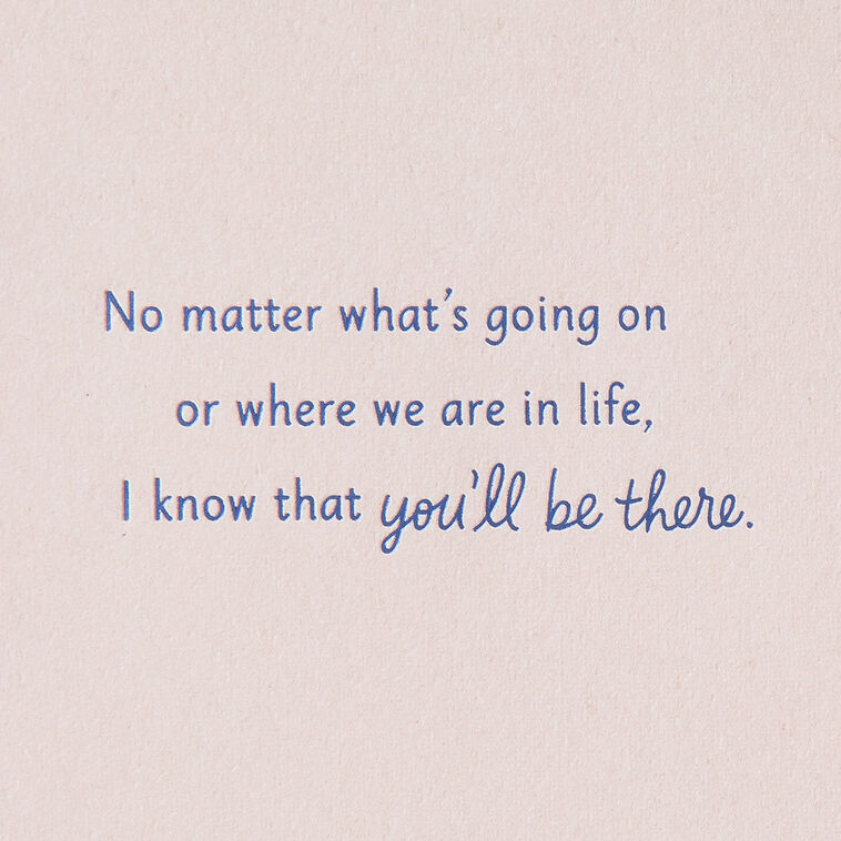 You're Always There Birthday Card, , large image number 2