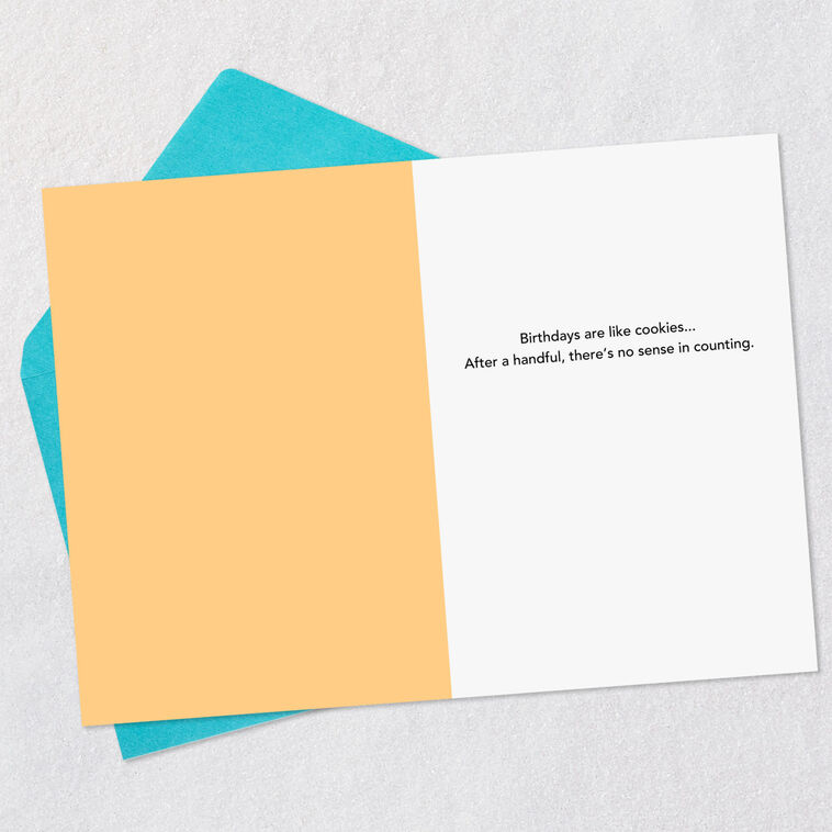 Girl and Cookie Jar Funny Birthday Card  image number 3