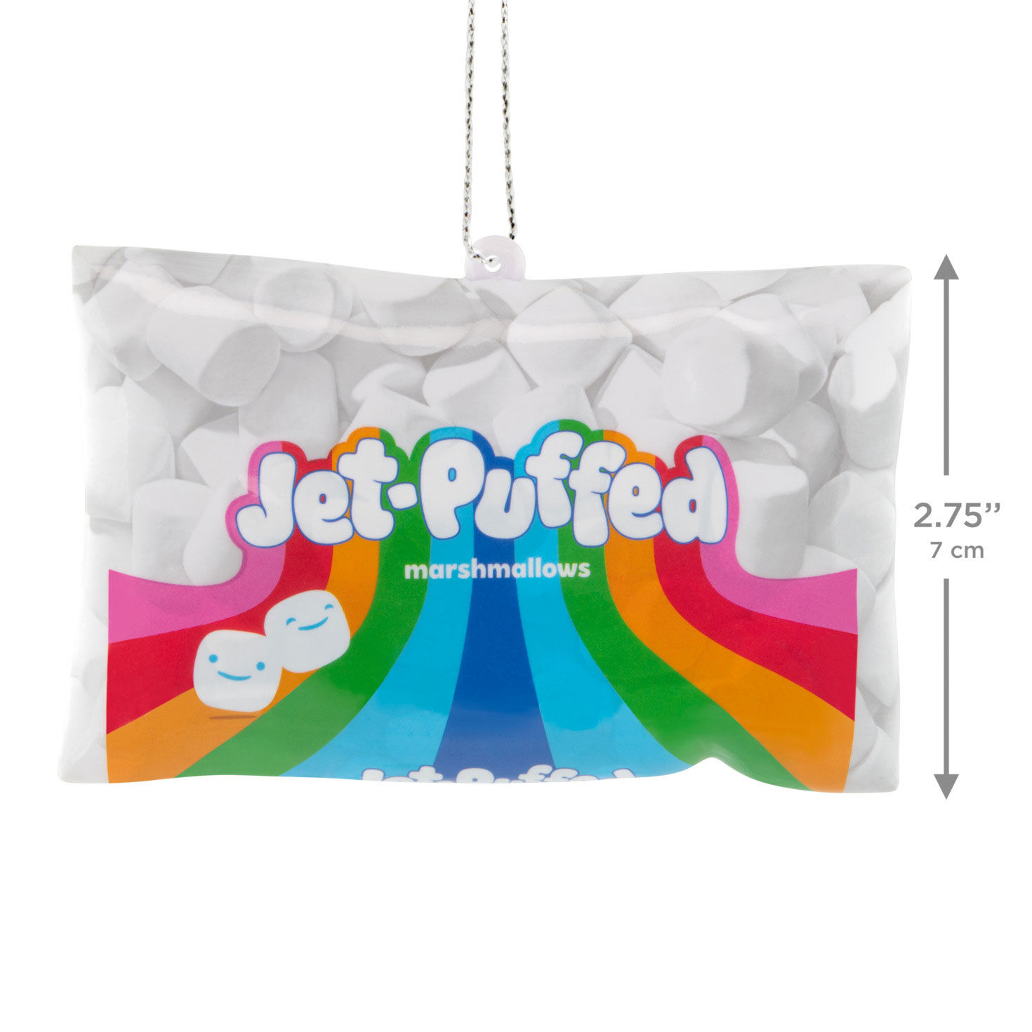 Kraft Jet-Puffed Marshmallows Christmas Ornament measurement image number 3