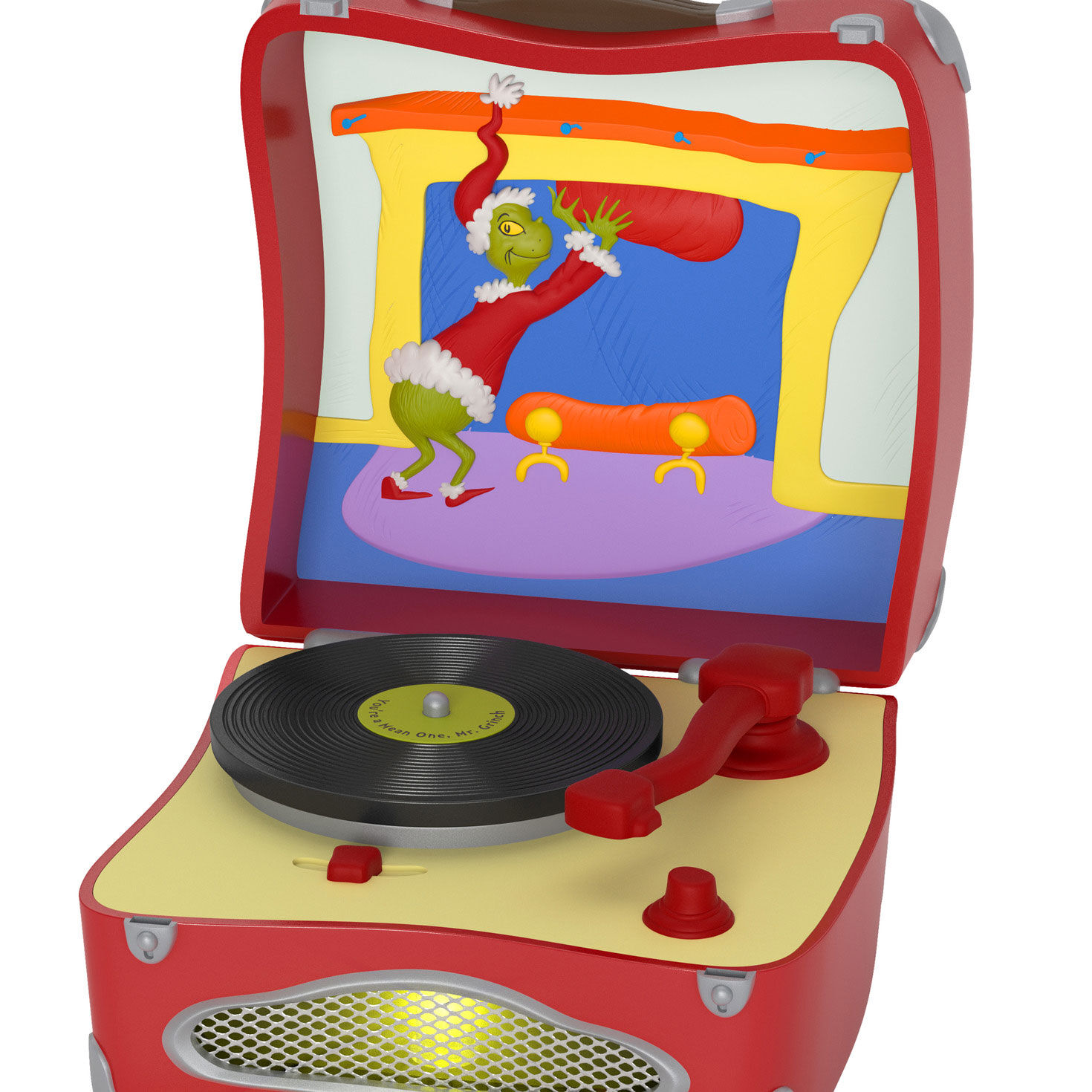 Grinch Record Player Keepsake Ornament  image number 5