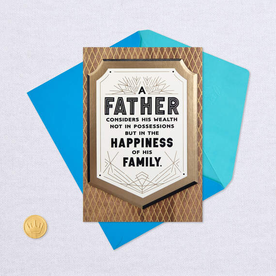 A Wealth of Happiness Love Card for Father, , large image number 6