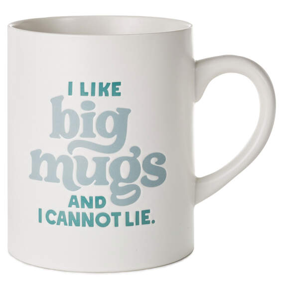 I Like Big Mugs Funny Jumbo Mug, 69 oz., , large image number 1