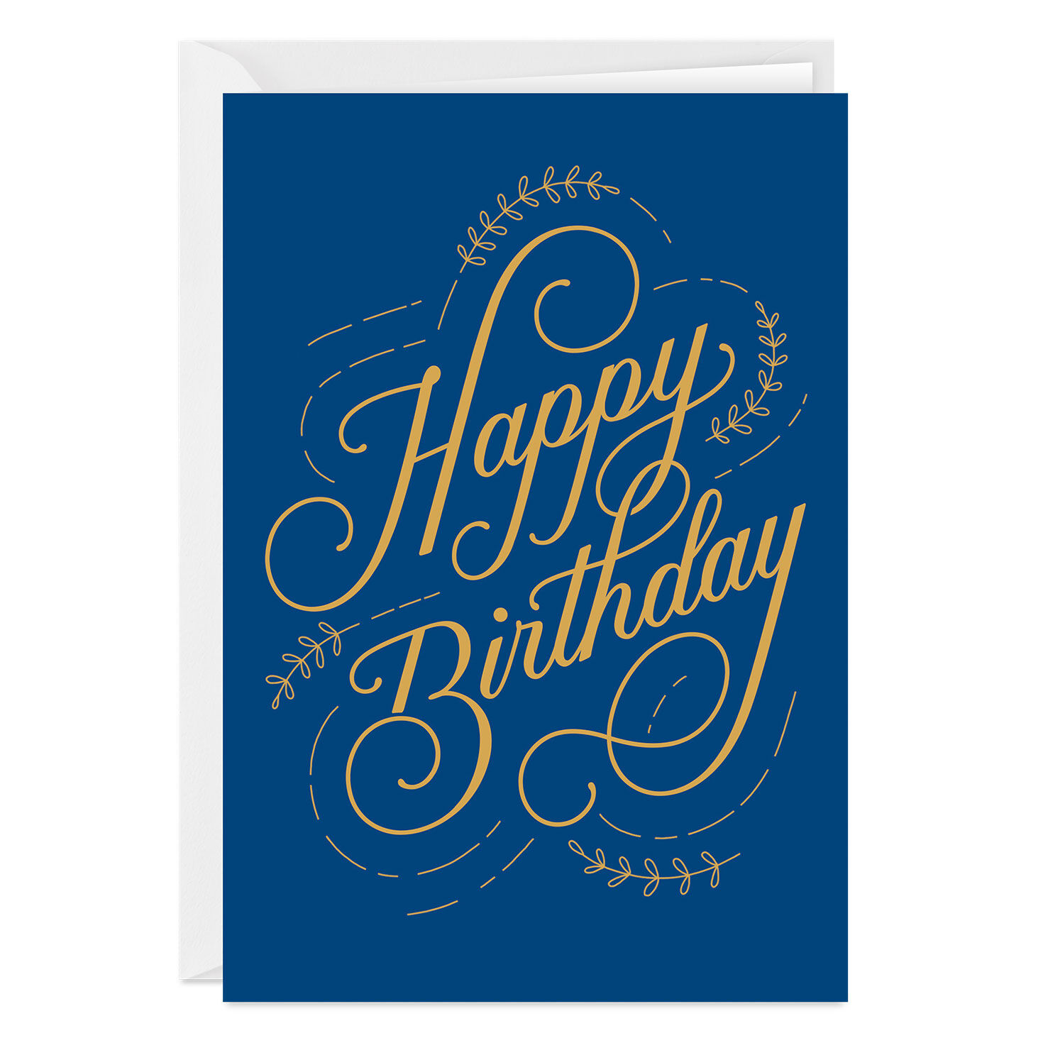 Beautiful Wishes Custom Birthday Card, , large image number 1