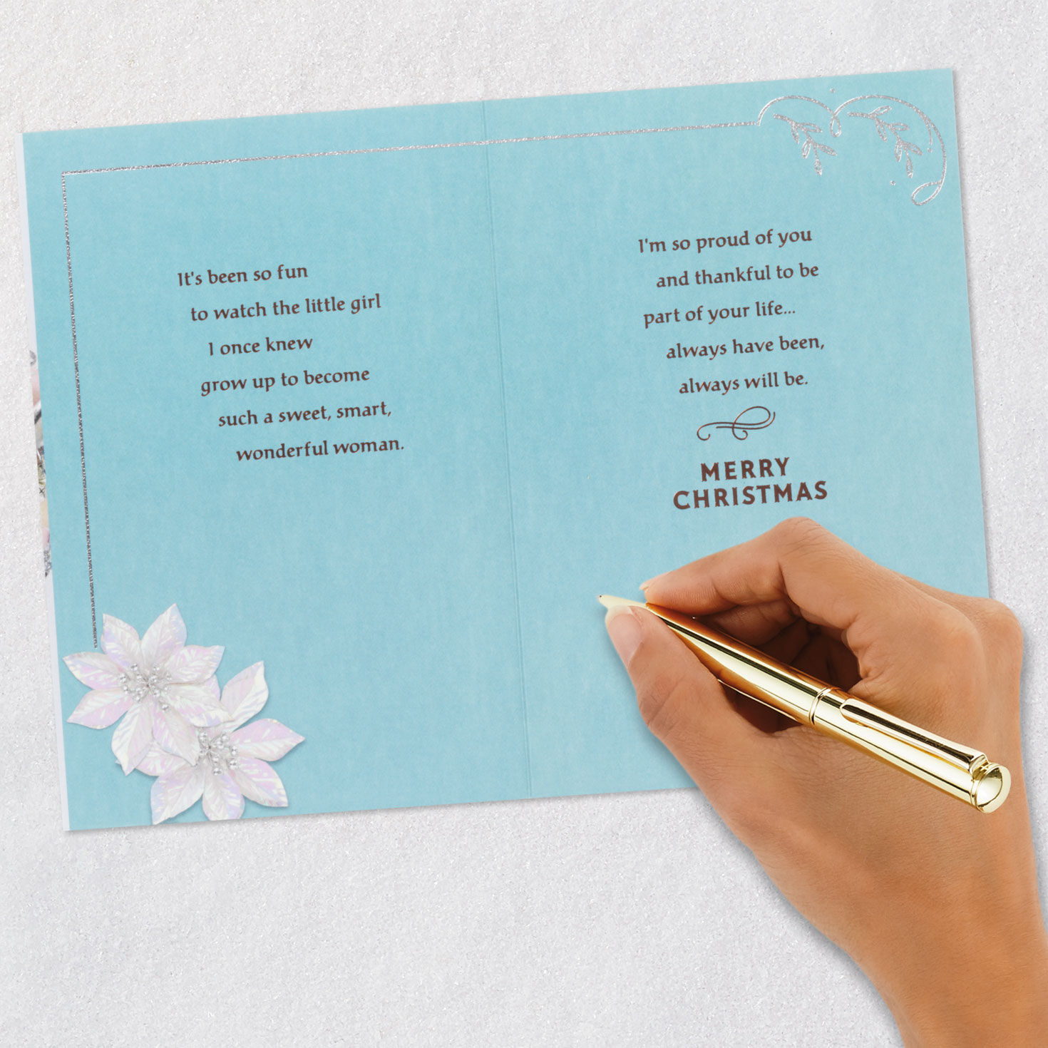 For a Lovely Niece Christmas Card for only USD 3.99 | Hallmark