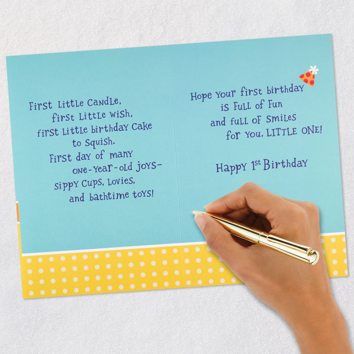 Peanuts® Snoopy First Birthday Card for Grandson for only USD 4.59 | Hallmark