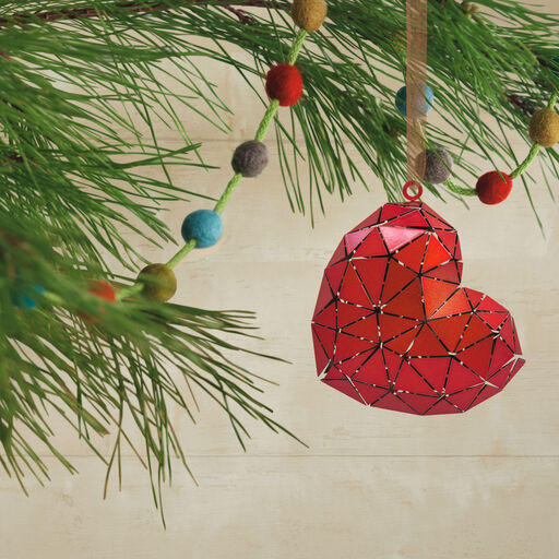 Signature Heart Metal Hallmark Ornament, 