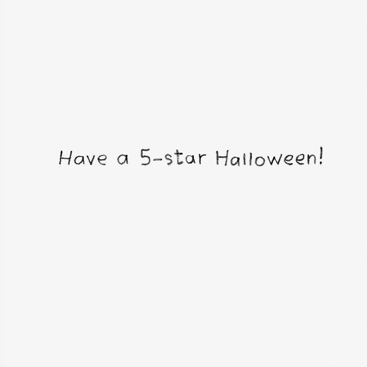 Witch on Broom Uber Funny Halloween Card Sentiment image number 2
