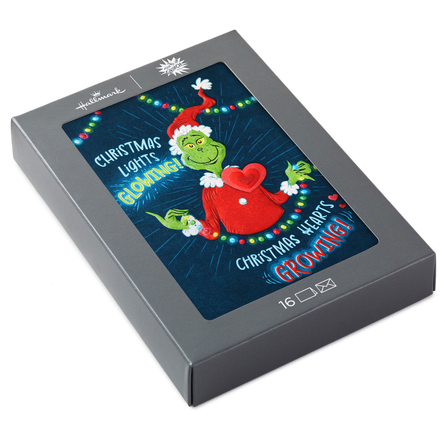 Dr. Seuss's How the Grinch Stole Christmas!™ Spirit of Christmas Boxed Christmas Cards, Pack of 16