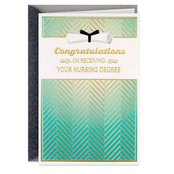Your Kindness and Caring Nursing School Graduation Card, , large image number 1
