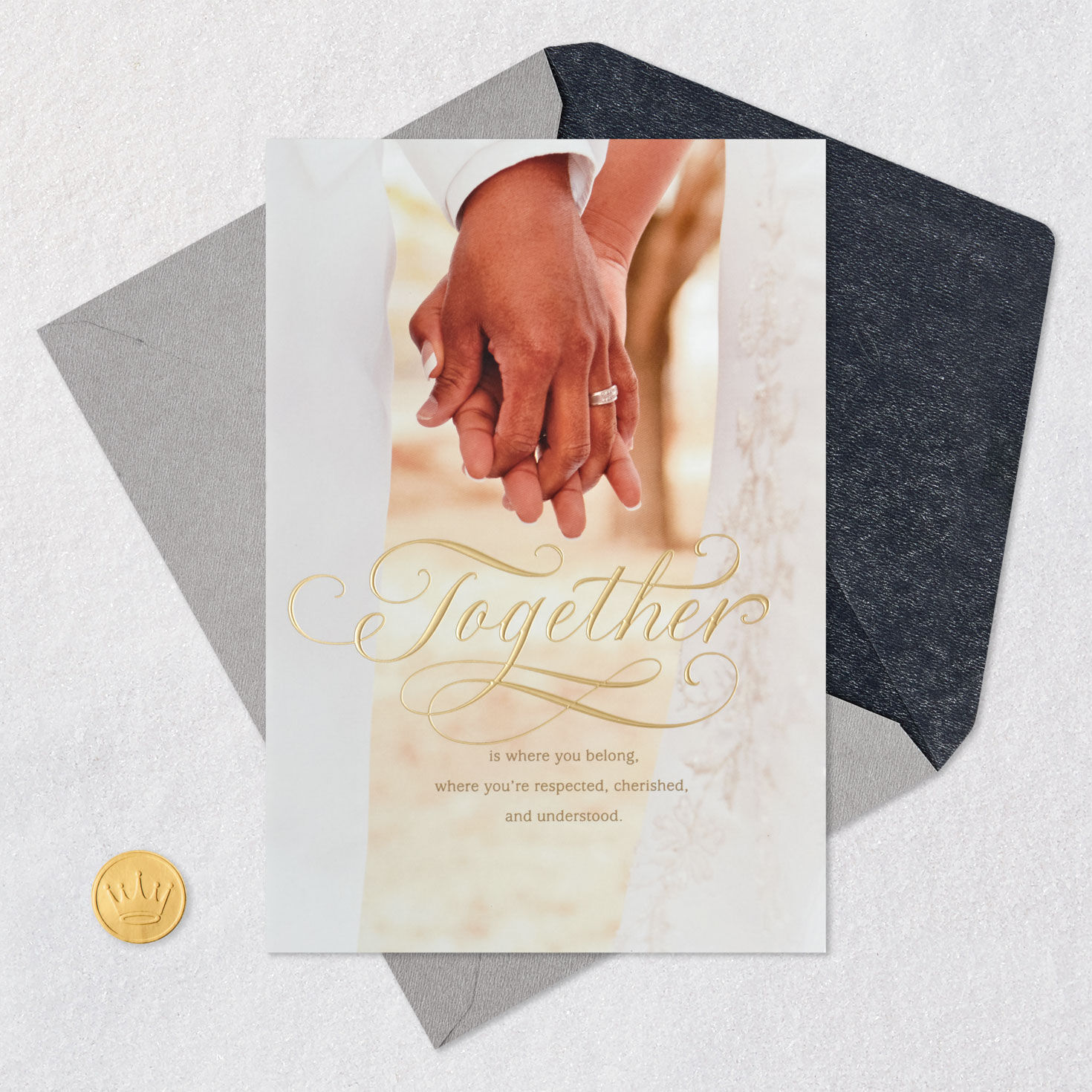 You Belong Together Wedding Card for only USD 4.59 | Hallmark