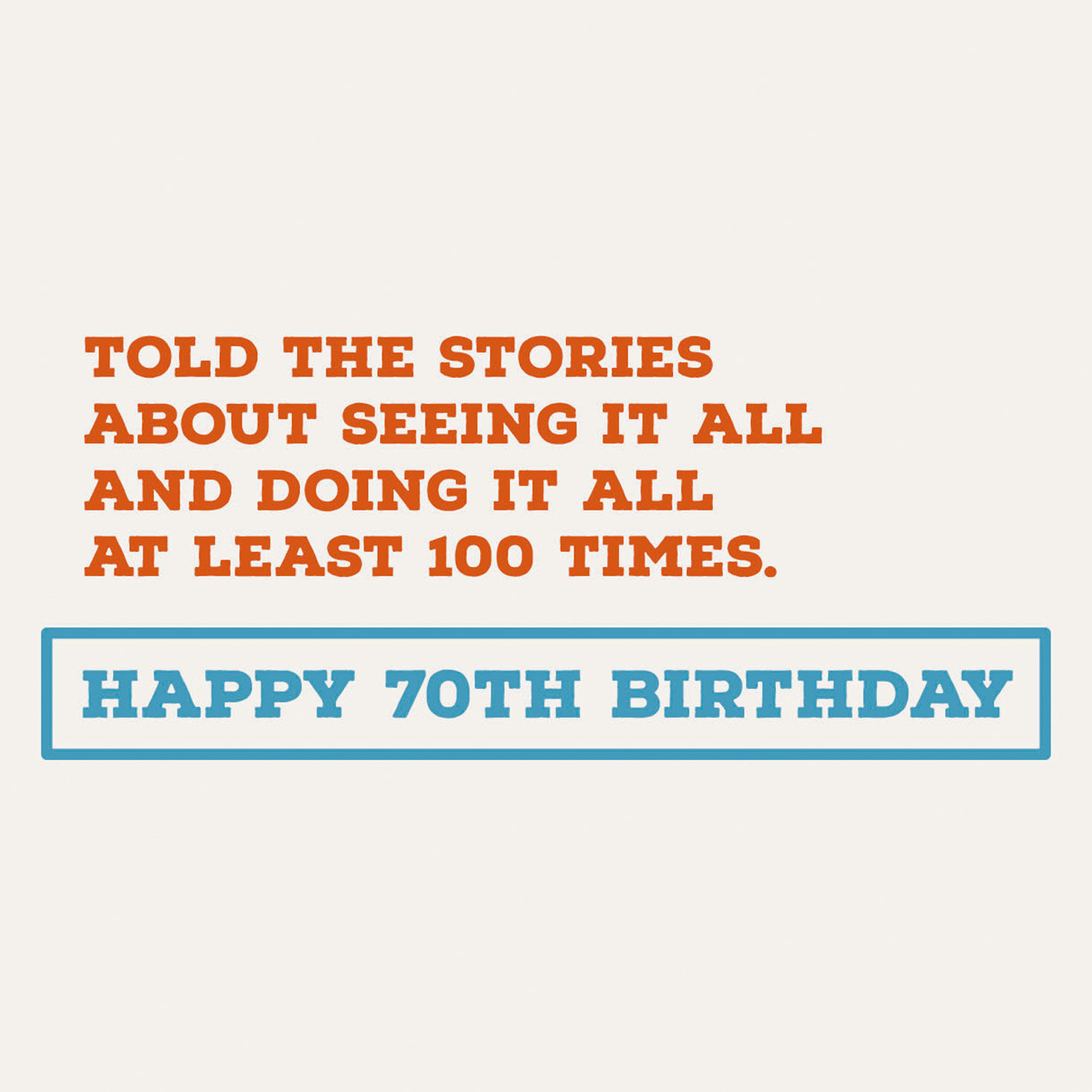 Vintage Road Landscape Funny 70th Birthday Card Sentiment image number 2