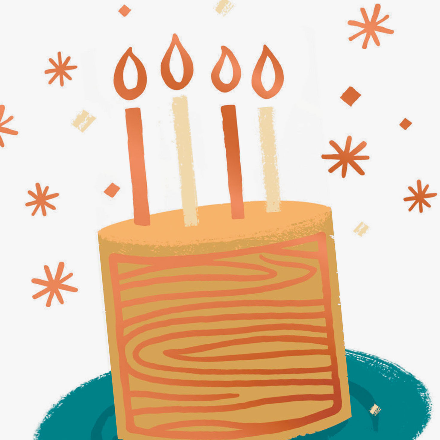 Enjoy Every Moment Cake With Candles Gift Card Greeting Birthday Card, , large image number 5