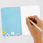 Flowers and Butterfly Wing Collage Blank Card Signing card image number 5