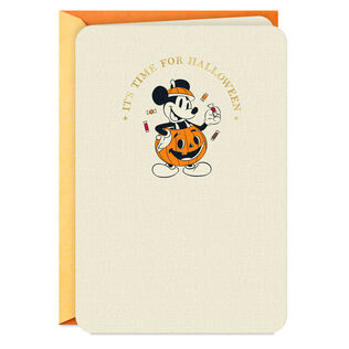 Disney Mickey Mouse Sweetness of the Season Halloween Card