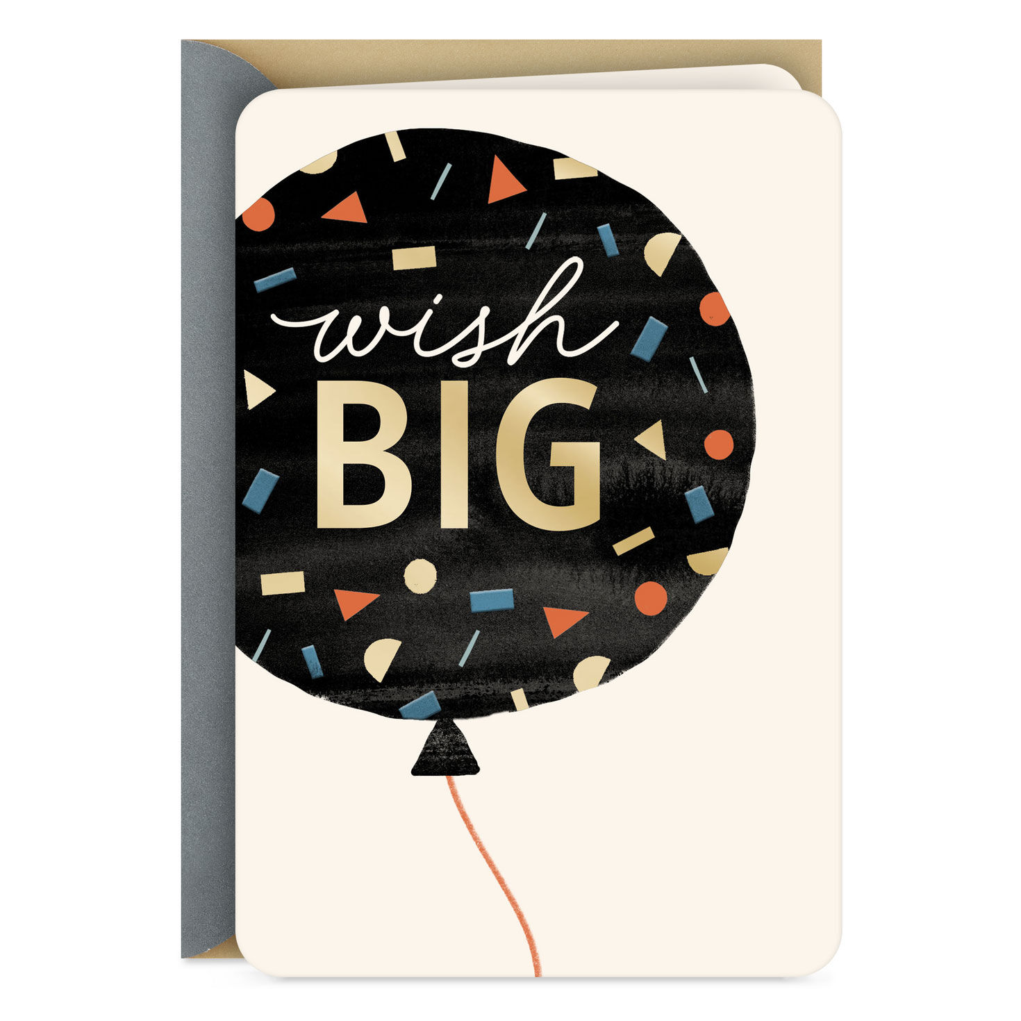 Wish Big Balloon Birthday Card
