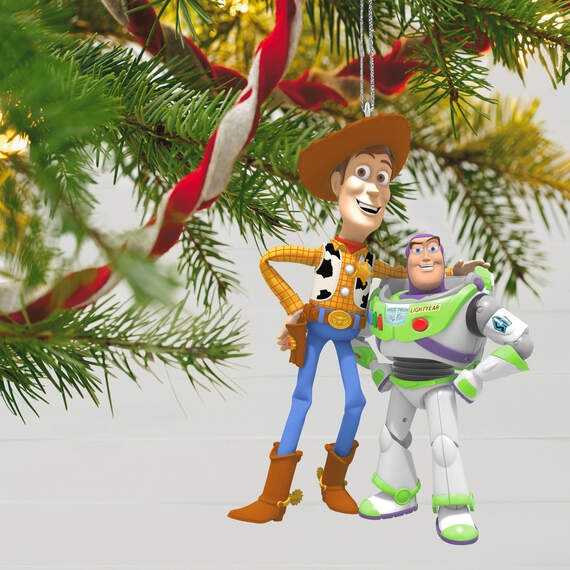 Disney/Pixar Toy Story Buzz Lightyear and Woody 25th Anniversary Ornament, , large image number 2