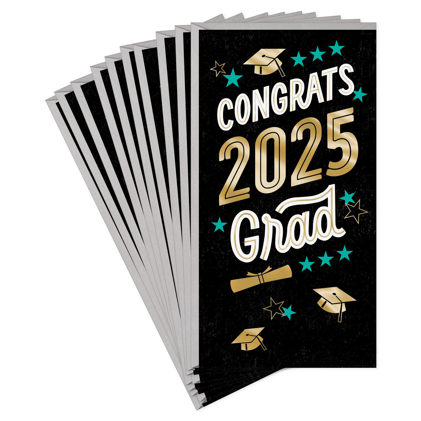 All the Happiness Money Holder Graduation Cards, Pack of 10