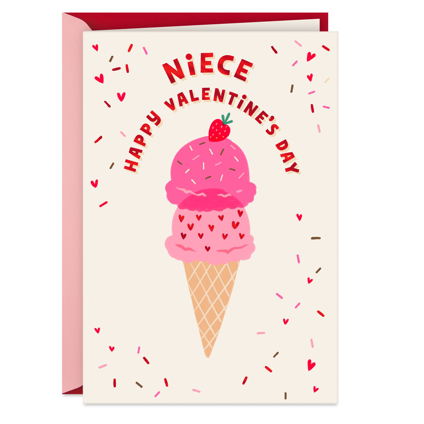 A Day That's Sweet Like You Valentine's Day Card for Niece