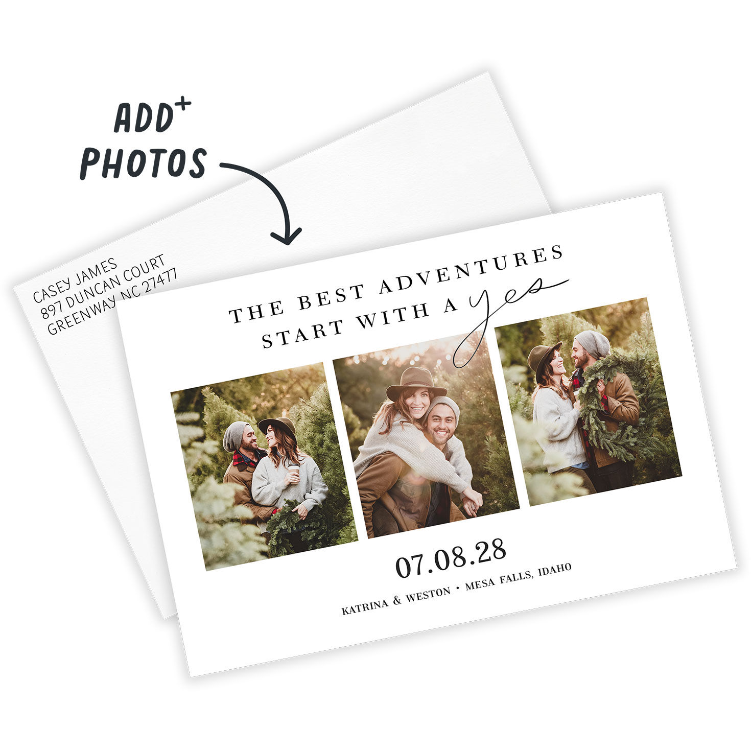 The Best Adventures Start With a Yes Save the Date, , large image number 2