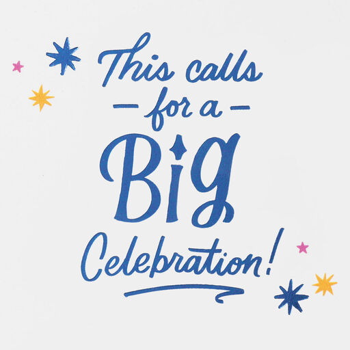Celebrating Your Big Day Card, 