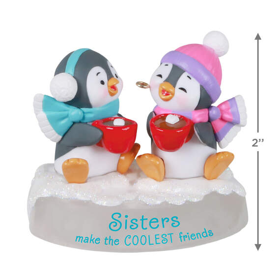 Sisters and Friends Penguins Ornament, , large image number 3