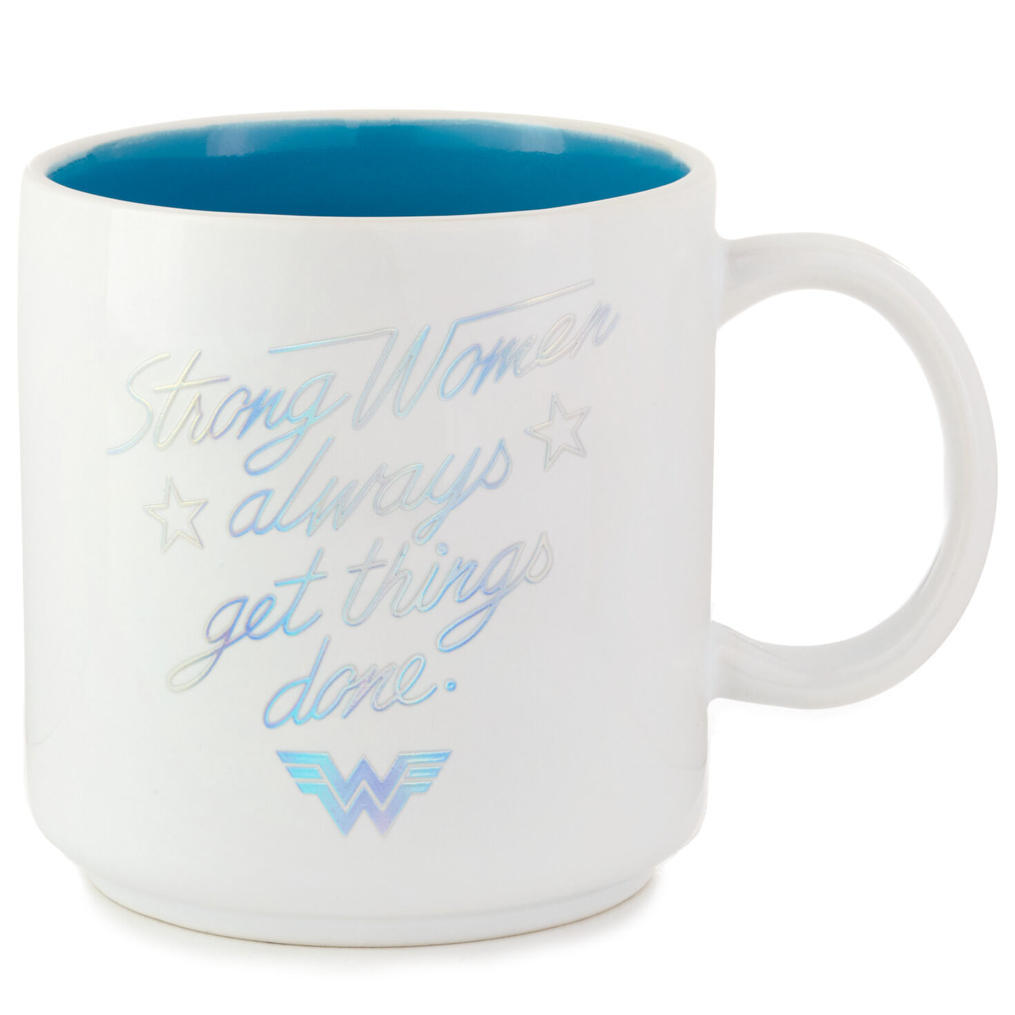 strong woman mug