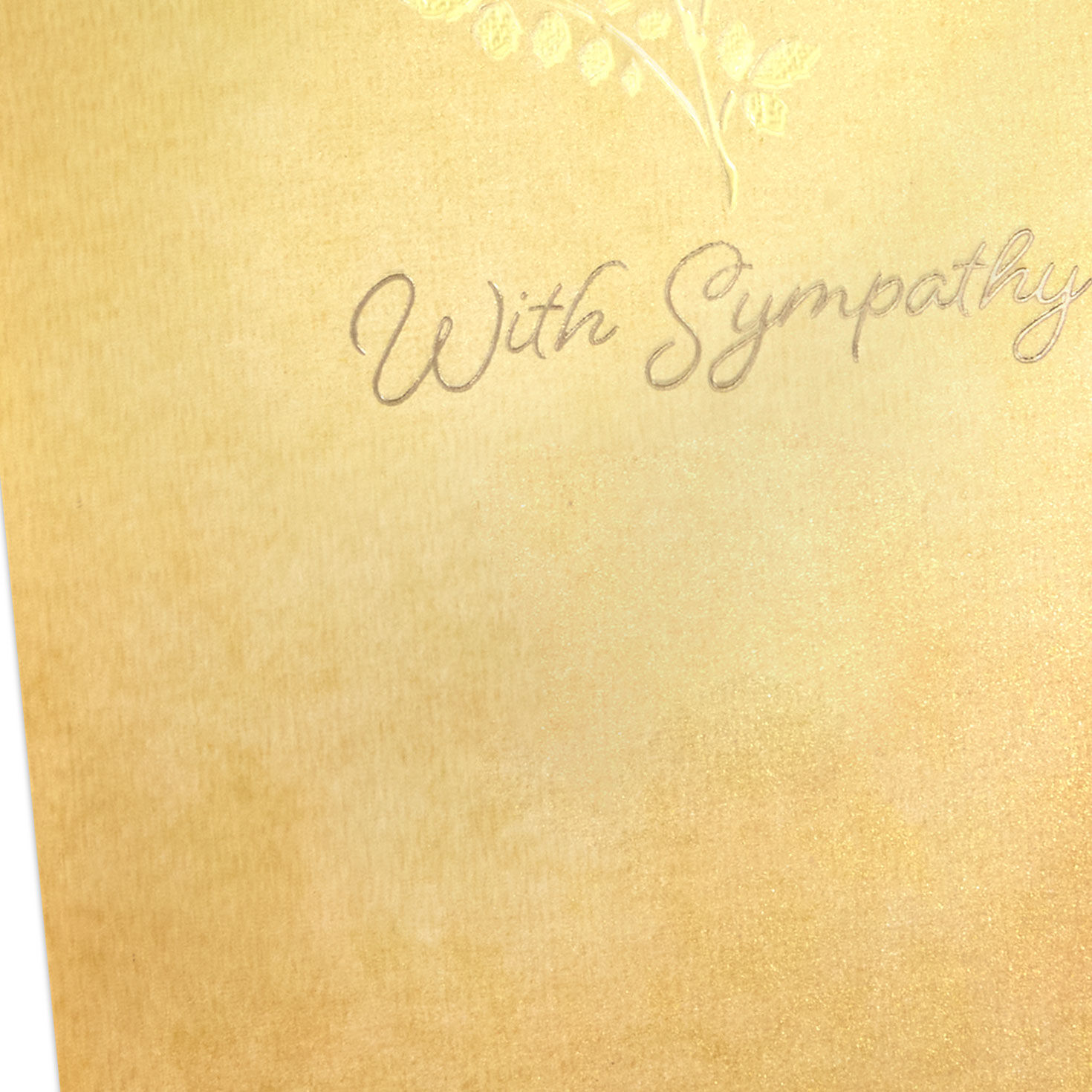 Our Thoughts and Prayers Are With You Sympathy Card - Greeting Cards ...