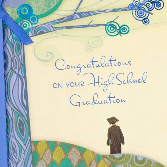 May Your Tomorrows Inspire You High School Graduation Card, , large image number 4