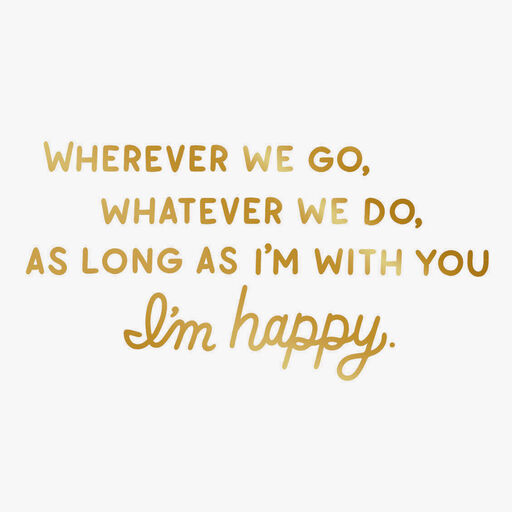 Together Is My Favorite Place Video Greeting Love Card, 