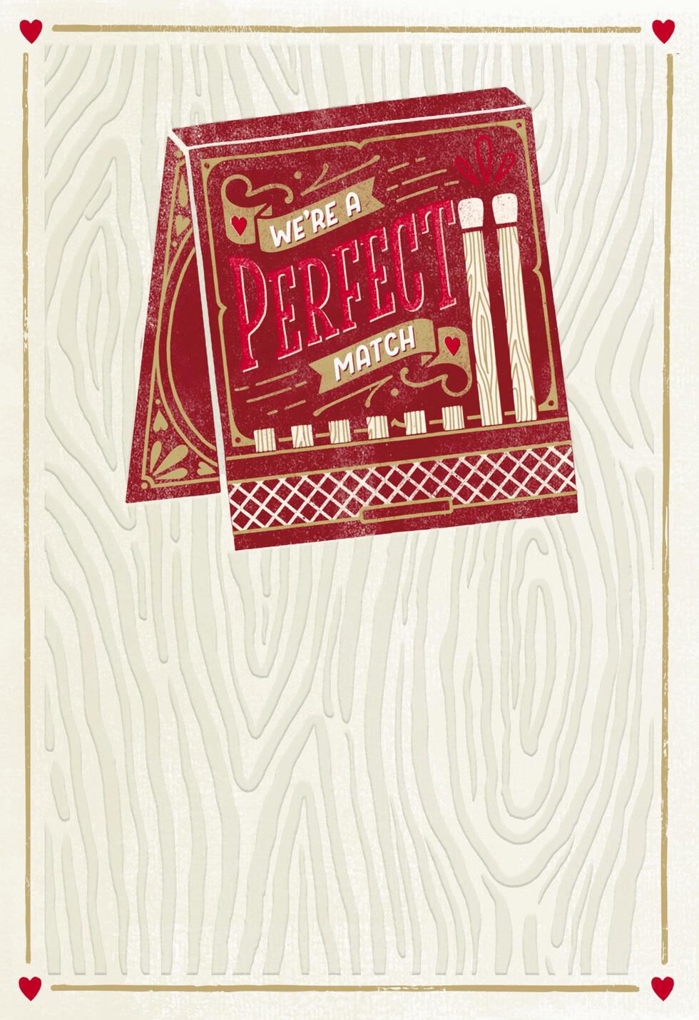 Perfect Match Valentine's Day Card