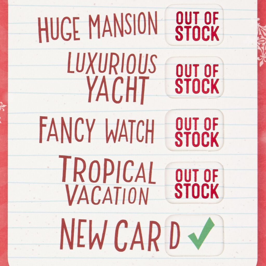 Funny Shopping List