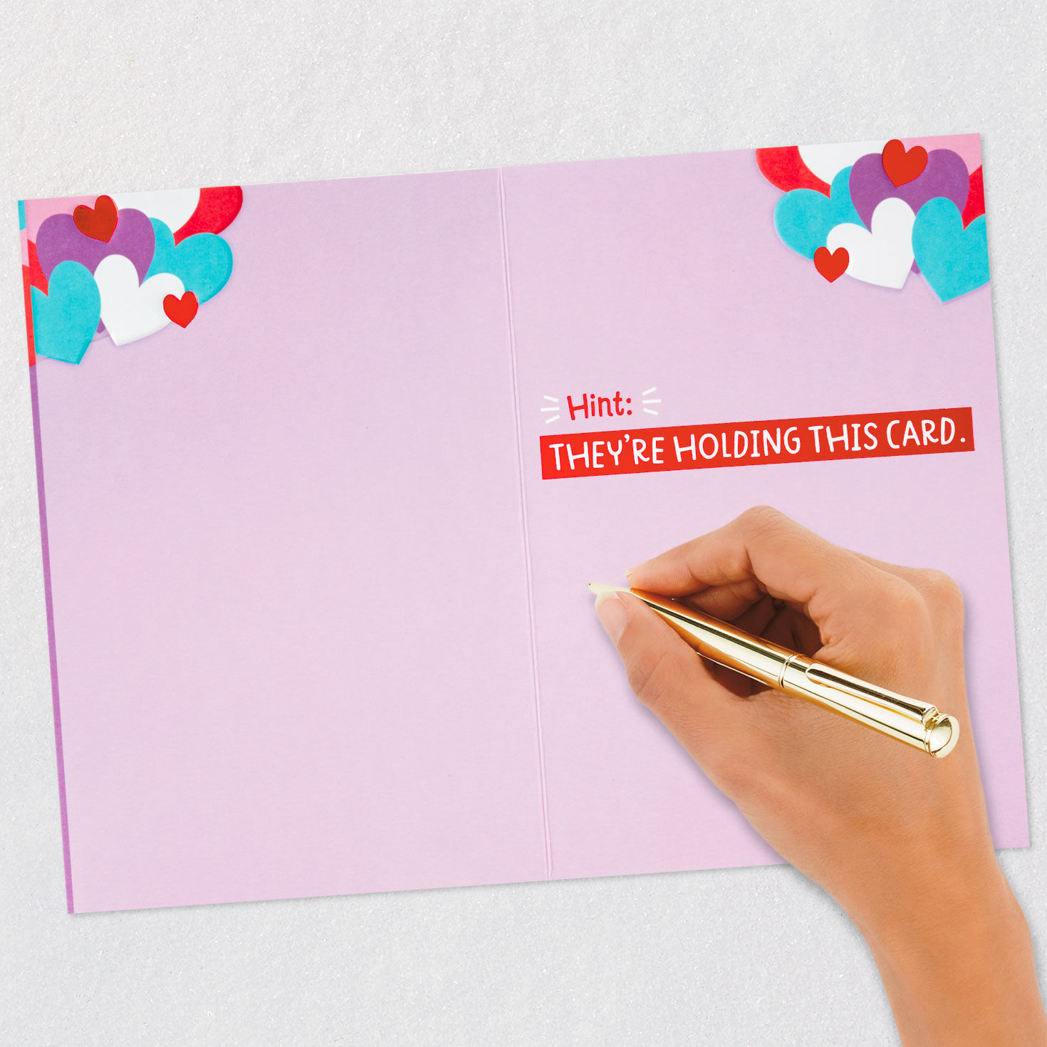 Hedgehog in a Top Hat Kids Valentine's Day Card  image number 6