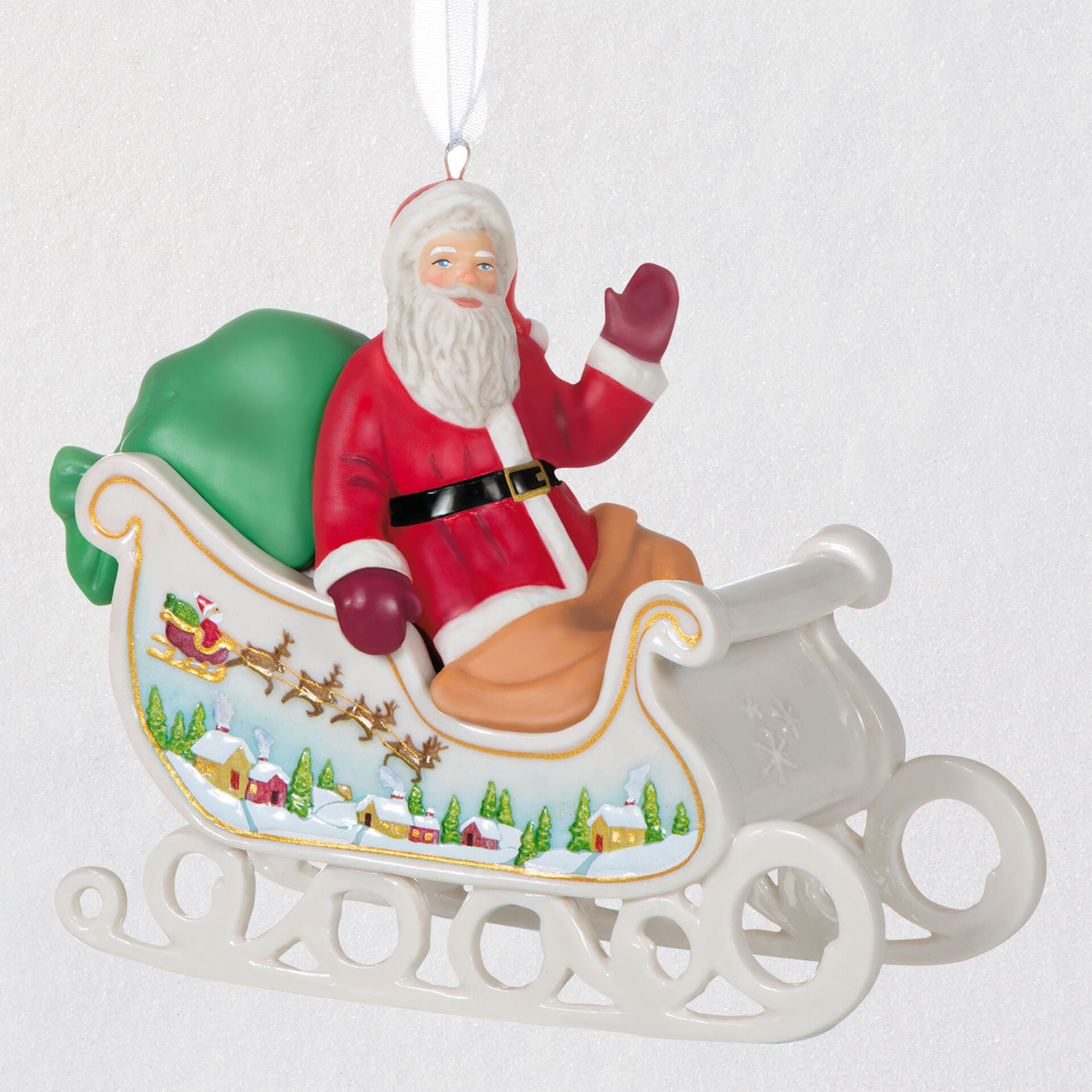 2021 Christmas Vacation Ornament Music Santa