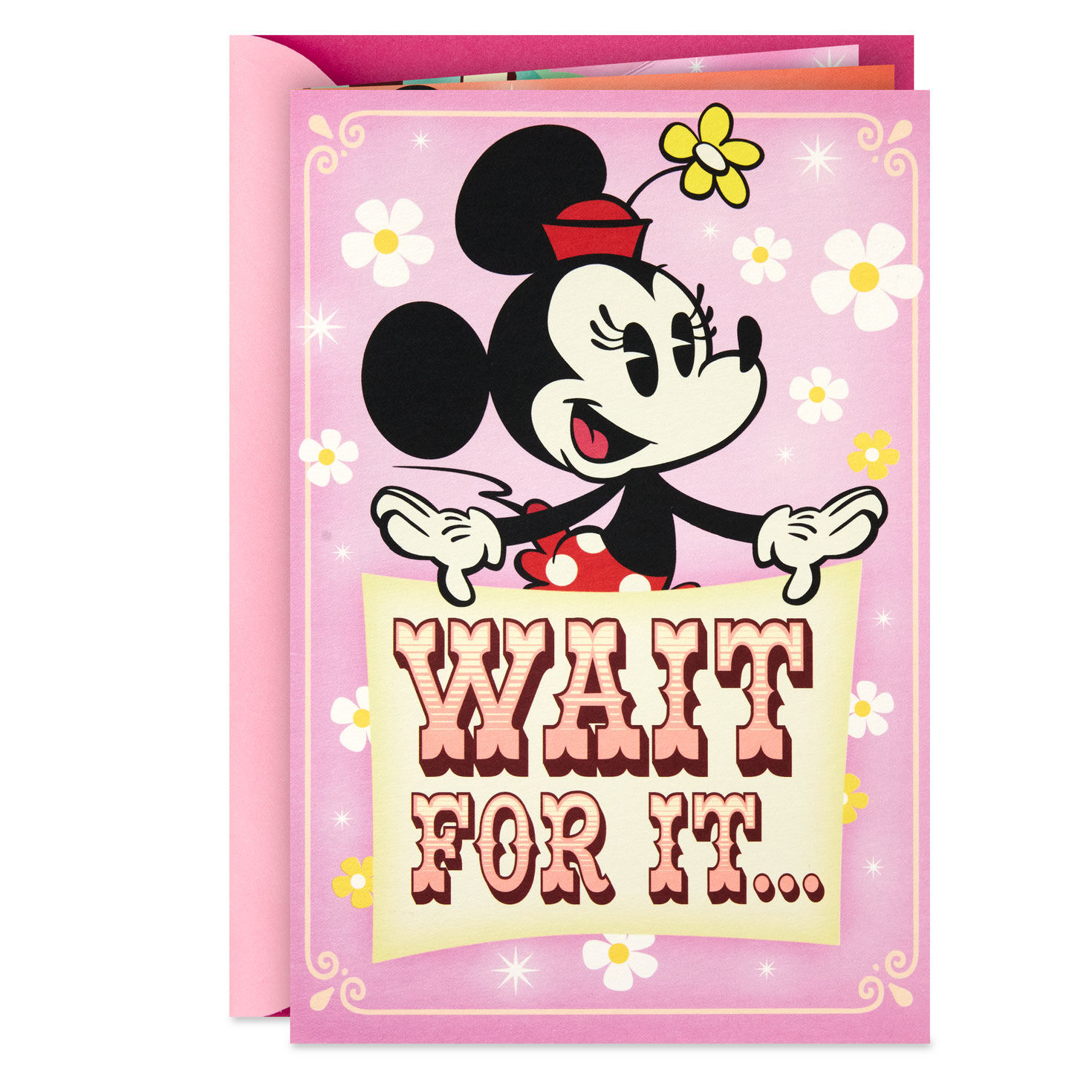 Disney Minnie Mouse Wait for It Pop-Up Mother's Day Card